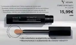 O Boticário Corretor retinol³ h+ promoção