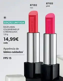 O Boticário Balm labial color repair lip chronology promoção