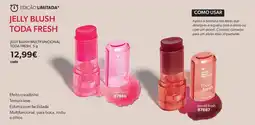 O Boticário Jelly blush multifuncional toda fresh promoção
