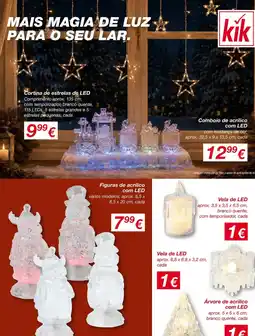 kik Cortina de estrelas de led kik promoção