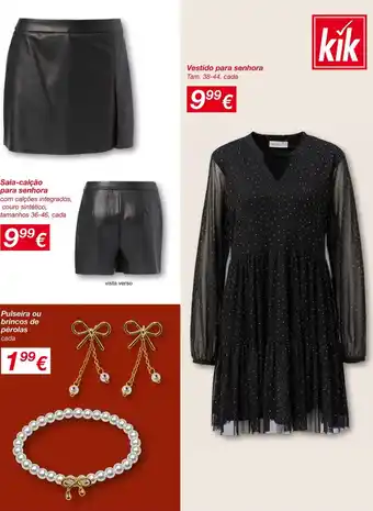 Vestido para senhora kik