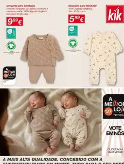 kik Conjunto para Minibaby promoção