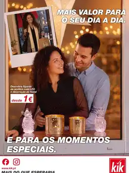 kik Figuras de acrílico com LED e decoração de Natal promoção
