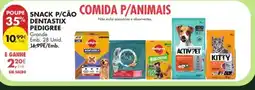 Pingo Doce Snack p/cao dentastix pedigree promoção