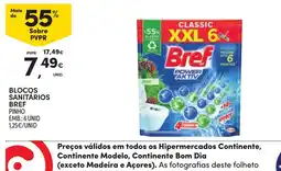 Continente Blocos sanitários bref pinho promoção