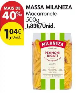 Pingo Doce Massa milaneza macarronete promoção