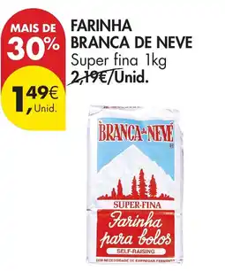 Pingo Doce Farinha branca de neve super fina promoção