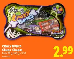Lidl Crazy Bones Chupa-Chupas promoção