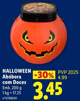 Lidl Abóbora com Doces promoção