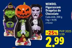 Lidl WindeL Figurascom Drageias de Chocolate promoção