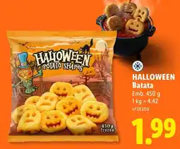 Lidl Halloween batata promoção