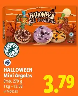 Lidl Halloween mini argolas promoção