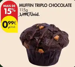 Pingo Doce Muffin triplo chocolate promoção