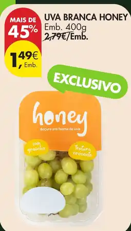 Pingo Doce Uva branca honey promoção