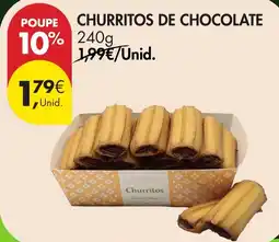 Pingo Doce Churritos de chocolate promoção