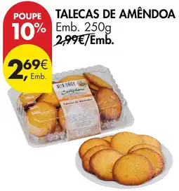 Pingo Doce Talecas de amêndoa promoção