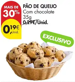 Pingo Doce Pão de queijo com chocolate promoção