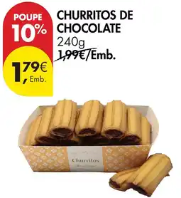 Pingo Doce Churritos de chocolate promoção