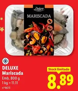 Lidl Deluxe mariscada promoção