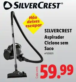 Lidl silvercrest aspirador ciclone sem saco promoção