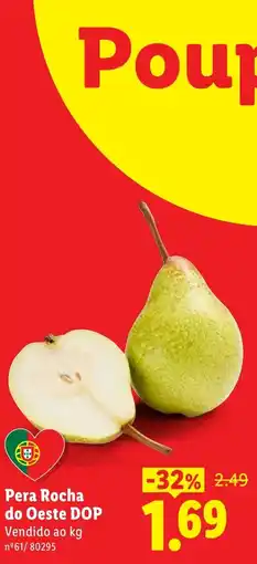 Lidl Pera Rocha do Oeste DOP promoção