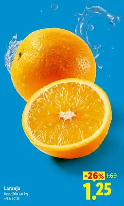 Lidl Laranja promoção