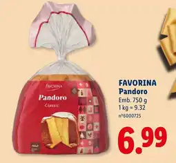 Lidl favorina pandoro classic promoção