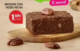 Pingo Doce Brownie com nozes pecan promoção