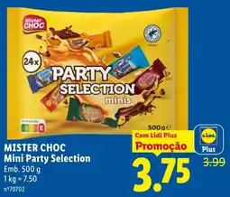 Lidl mister choc mini party selection promoção
