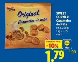 Lidl sweet corner caramelos de nata promoção