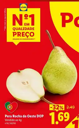 Lidl Pera Rocha do Oeste DOP promoção