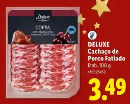 Lidl Deluxe Cachaço de Porco Fatiado promoção