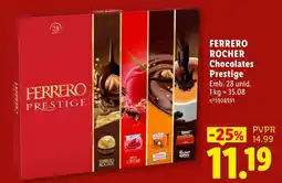 Lidl ferrero rocher chocolates prestige promoção
