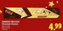 Lidl ferrero prestige chocolate clássico promoção