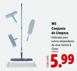 Lidl W5 Conjunto de Limpeza promoção