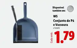 Lidl Conjunto de Pá e Vassoura promoção