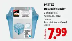 Lidl Pattex desumidificador promoção