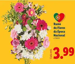 Lidl Ramo de Flores da Época Nacional promoção