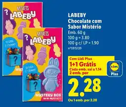 Lidl Labeby chocolate com sabor mistério promoção