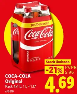 Lidl Coca-Cola Original promoção