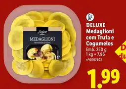 Lidl Deluxe medaglioni com trufa e cogumelos promoção