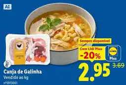 Lidl Canja de Galinha promoção