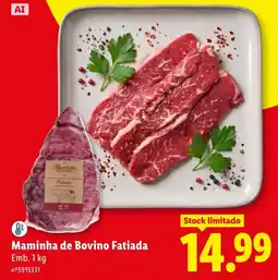 Lidl Maminha de bovino fatiada promoção