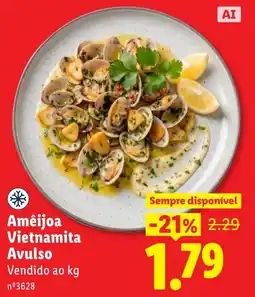 Lidl Amêijoa vietnamita avulso promoção