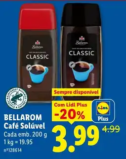 Lidl bellarom café solúvel promoção