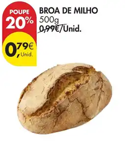 Pingo Doce Broa de milho promoção