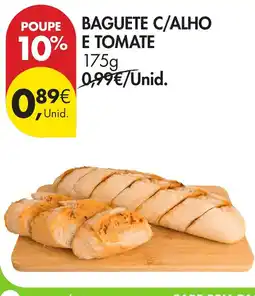 Pingo Doce Baguete c/alho e tomate promoção