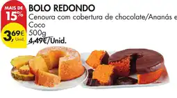 Pingo Doce Bolo redondo promoção