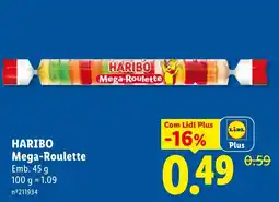 Lidl haribo mega-roulette promoção