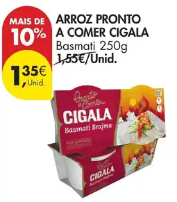 Pingo Doce Arroz pronto a comer cigala promoção